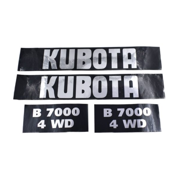 FC36 - Sticker set Kubota B7000