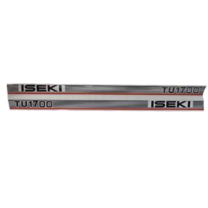 Sticker set motorkapstickers stickerset zelfkleverset tu1700F Iseki TU1700
